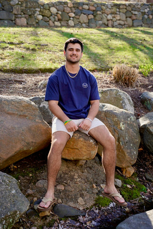 Lamb Tee - Navy